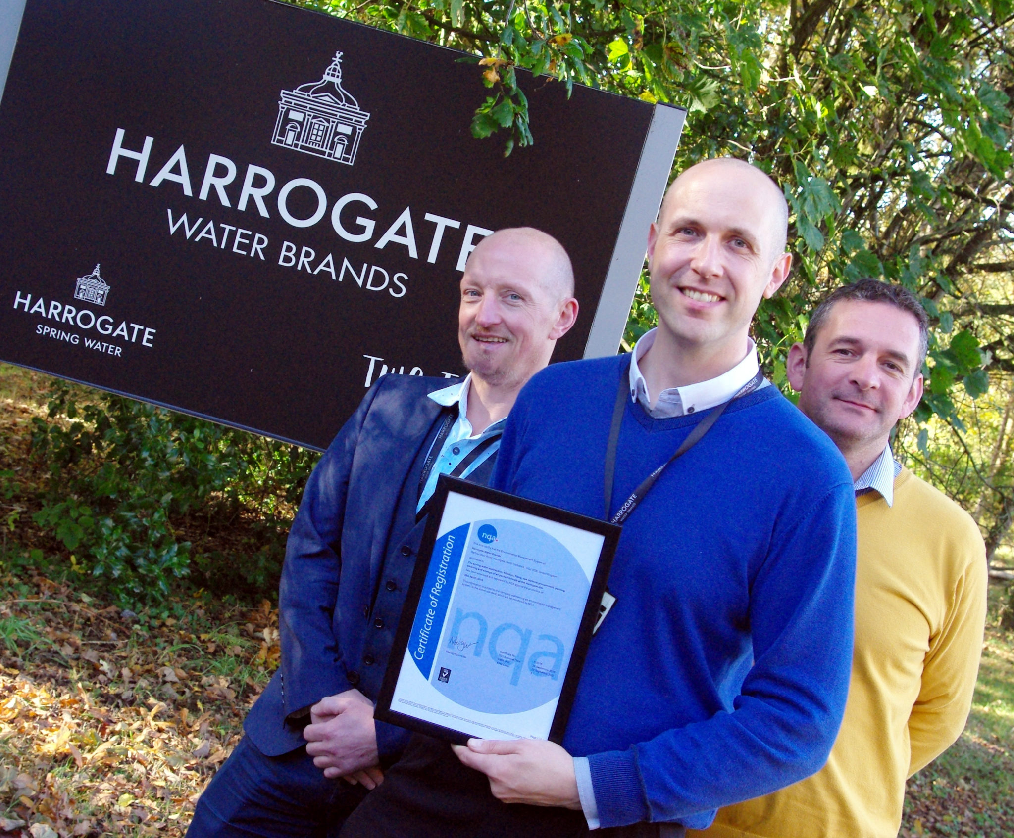 Technical team showing latest environmental credentials